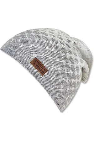 Sterntaler Unisex Baby Strickmütze Verlauf Mütze, Silber Mel, 51