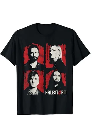 Halestorm Offizielles Drip Band T-Shirt, Unisex Erwachsene, , S