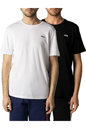 Fila Herren Brod Double Pack T-Shirt, , L