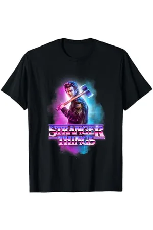 Stranger Things Steve Harrington Metal Burst T-Shirt
