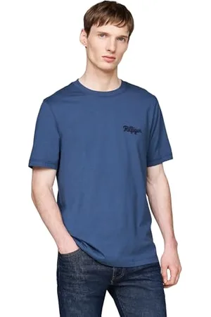 Tommy Hilfiger Herren T-Shirt Kurzarm Rundhalsausschnitt, , S