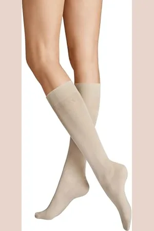 Hudson Damen Kniestrümpfe Relax Light druckfreier Bund 35-38
