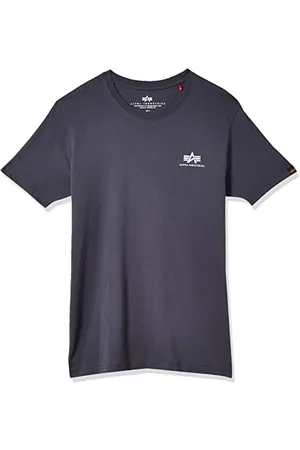 Alpha Industries Herren Basic T Small Logo T-Shirt, , S