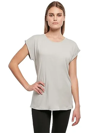 Build Your Brand Damen BY021-Ladies Extended Shoulder Tee T-Shirt, , 3XL
