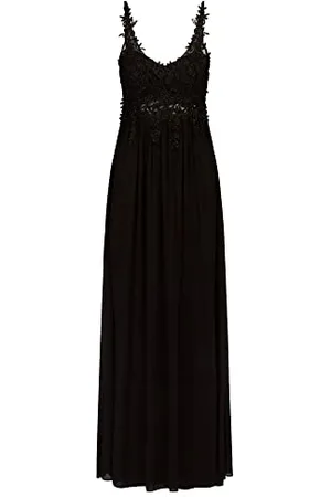 Apart Abendkleid aus Chiffon, Spitze und Mesh, , L