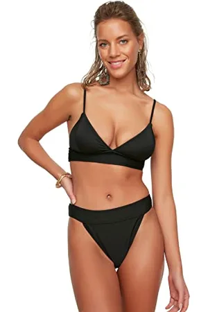 Trendyol Damen Strukturierter Bikini. Bikini Bottoms Contemporary, , 42