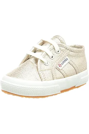 Superga Unisex-Kinder 2750 LAMEB Gymnastikschuhe, Gold (Rose Platinum 941)