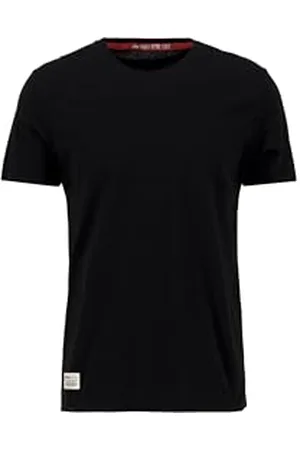 Alpha Industries Herren Dragon EMB T-Shirt, Black, XL