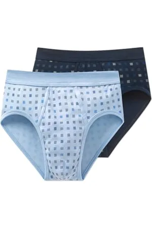 Schiesser Herren 2 Pack Sportslip mit Eingriff-Essentials Unterwäsche, , 9/ 3XL (2er Pack)