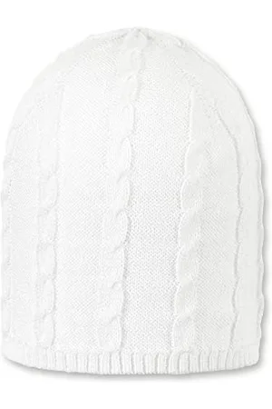 Sterntaler Unisex Baby OCS-Strickmütze Zopfmuster Winter-Hut, Weiss (500), 37