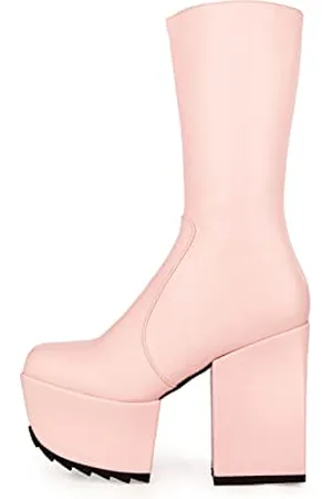 Lamoda Damen Magnolia Mid Calf Boot, , 37 EU
