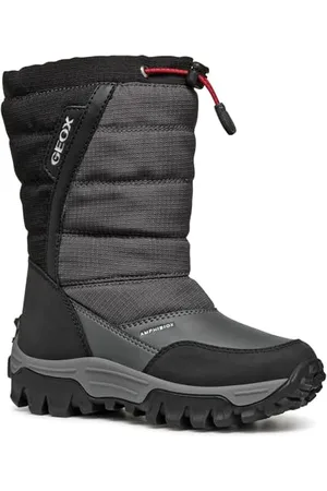Geox J Himalaya Boy B ABX Snow Boot, Anthracite/Black, 29 EU