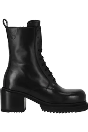 Pinko Damen Hon Amphibien Kalbsleder Springerstiefel, , 36 EU