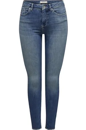 ONLY Damen ONLBLUSH MID SK Ankle RW DNM CRO068 Jeans, , (M) W x 34L
