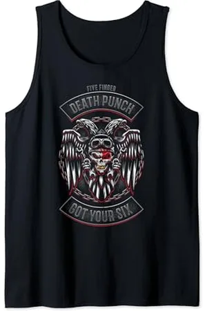 Five Finger Death Punch 5FDP - Biker Badge - Got Your Six Tank Top
