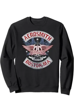 Aerosmith Boston Pride Rock Band Musik Kunstwerk Sweatshirt