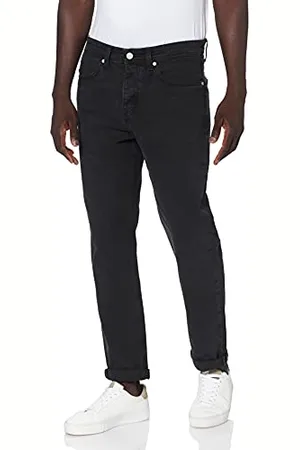 Marc O’ Polo Marc OߴPolo Denim Herren Jeanshose mit Stretch-Anteil Tapered Fit, Schwarz (Multi/Greyish Worn Out Black), W29/L30