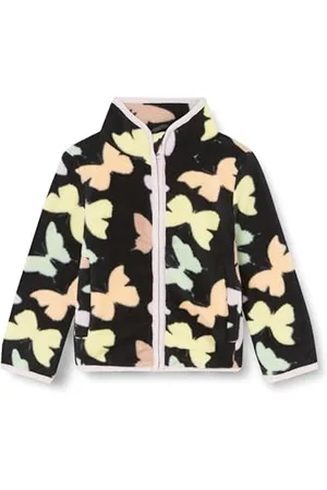 NAME IT Mädchen NMFMEEKO Fleece Jacket Butterfly Fleecejacke, , 104