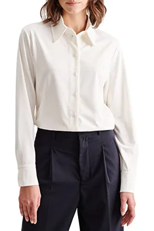 Seidensticker Damen Regular Fit Langarm Bluse, , 46
