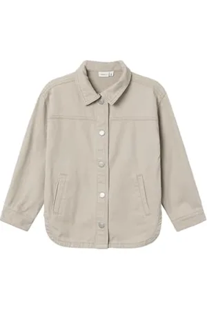 NAME IT Mädchen Nkfjackie Twill Jacket 3366-td K Jacke, , 146
