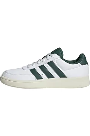 adidas Herren Breaknet 2.0 Shoes Schuhe, FTWR White/Collegiate Green/Silver Green
