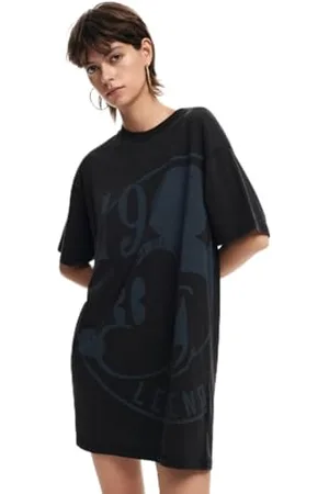 Desigual Damen Woman Knit Short Sleeve Dress, , M EU