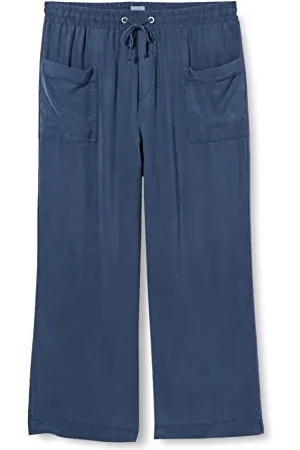 Mustang Damen Style Drawstring Wide Leg Jeans, , 29W / 30L