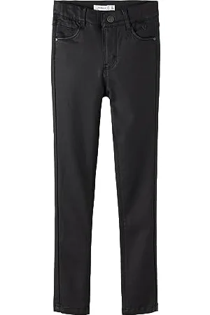 NAME IT M dchen Nkfpolly Dnmcoated 7676 Hw Pant Noos Jeans, , 104 EU