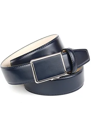 Anthoni Crown Herren 17080 Gürtel, Blau (Blau 080), 105
