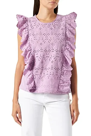 Benetton Damen Blusa 5PQYD101D Bluse, , XS