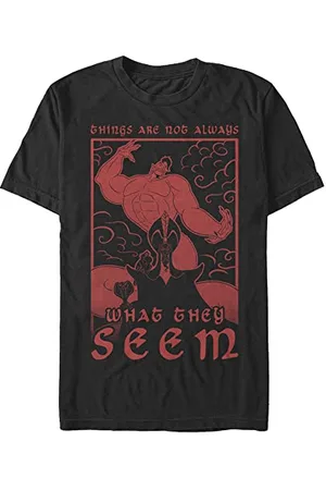 Disney Herren Bösewichte Jafar Evil Genie T-shirt, , XXL
