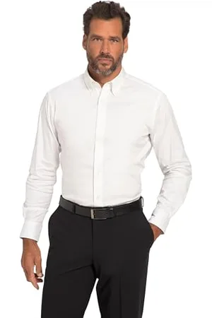 JP 1880 Herren, Business, Langarm, Buttondown-Kragen, Modern Fit Hemden, , XXL