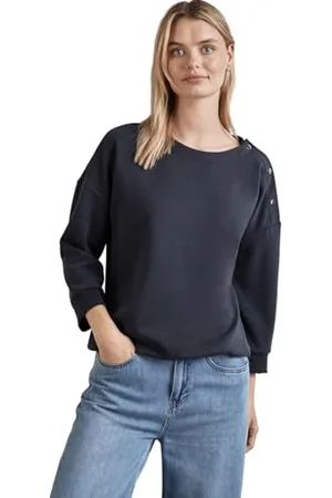 Street one Damen A321943 Shirt Im Silk Look, ,34