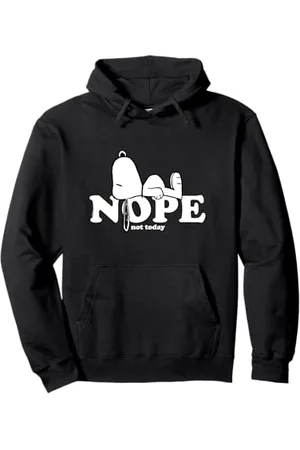 Peanuts Snoopy Nope Pullover Hoodie