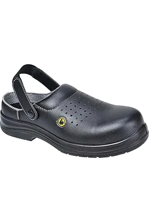 Portwest Perforierter Compositelite ESD Sicherheits-Clog SB AE , Größe: 36, Farbe: , FC03BKR36
