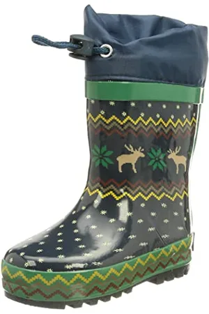 Playshoes Gummistiefel gefüttert Regenstiefel, , 28 EU