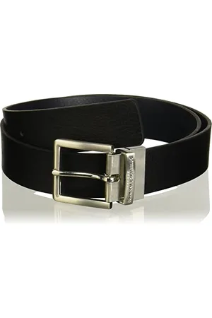 Armani Exchange Herren Leather Belt Gürtel, , 38