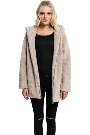 Urban classics Ladies Sherpa Jacket, Damen Jacke, erhältlich in vielen verschiedenen Farben, Größen XS bis 5XL