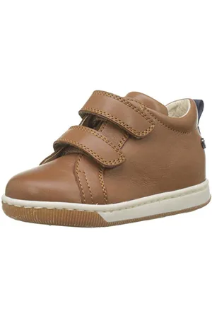 Falcotto Naturino Jungen Unisex Kinder Haley Vl Gymnastikschuhe, Braun (Cognac/Navy 1d19), 18 EU