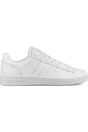 K-Swiss Herren Court Winston Sneaker, White/White, 41 EU