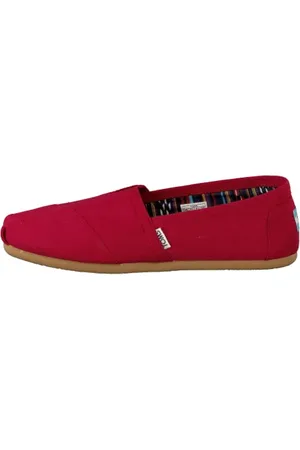 TOMS ALPARGATA Loafer Flat Espadrille Canvas Damen