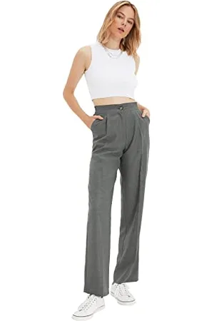 Trendyol Damen Spacious Trousers Large Pants, , 36 EU