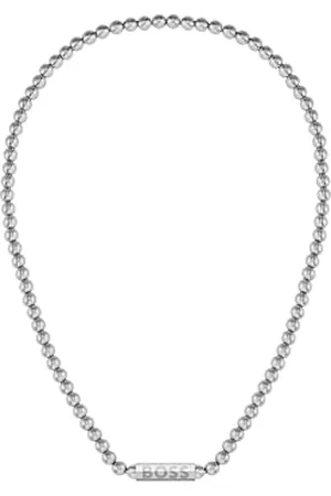 HUGO BOSS Jewelry Halskette Mit Perlen für Herren Kollektion SPHERE aus Edelstahl - 1580656