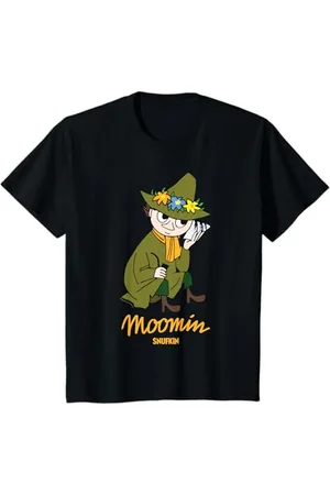 Moomin Kinder Mumin Snufkin sitzende Kinder T-Shirt