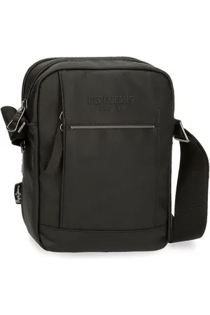 Pepe Jeans Dortmund Umhängetasche, , 17 x 22 x 7,5 cm, Baumwolle, Polyester und PU. 2,81 l von Joumma Bags, , Talla única, Umhängetasche
