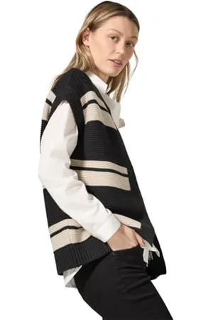CECIL Damen B253908 Gestreifte Weste, , M EU