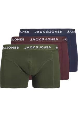 JACK & JONES Jacteo Solid Trunks 3 Pack