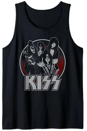 Kiss Sonnenfeuer Porträt Tank Top