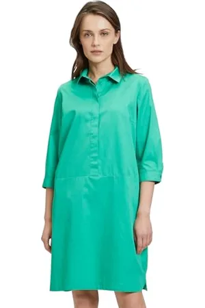 Betty Barclay Damen 1526/2522 Kleid, Grün, 38 EU