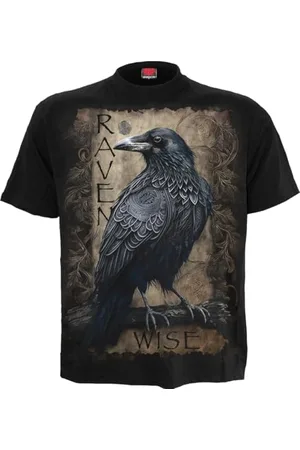 Spiral Raven Wise Männer T-Shirt XL